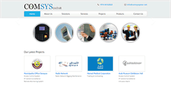 Desktop Screenshot of comsysqatar.net